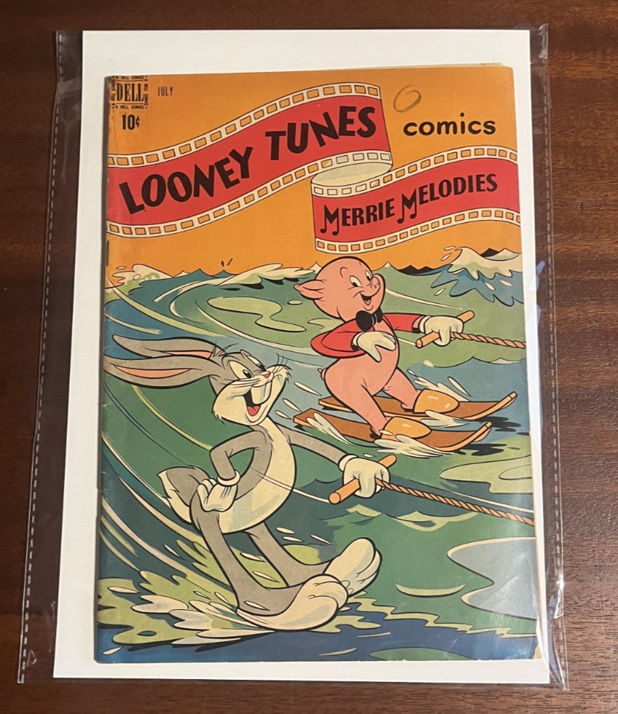 Looney Tunes vintage comic (July 1949) Bugs Bunny and Porky Pig