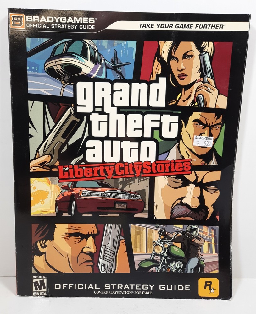 Grand Theft Auto (GTA) Liberty City Stories Official Strategy Guide Brady