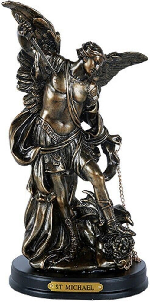 Pacific Giftware St. Michael San Miguel the Great Protector Archangel Defeating