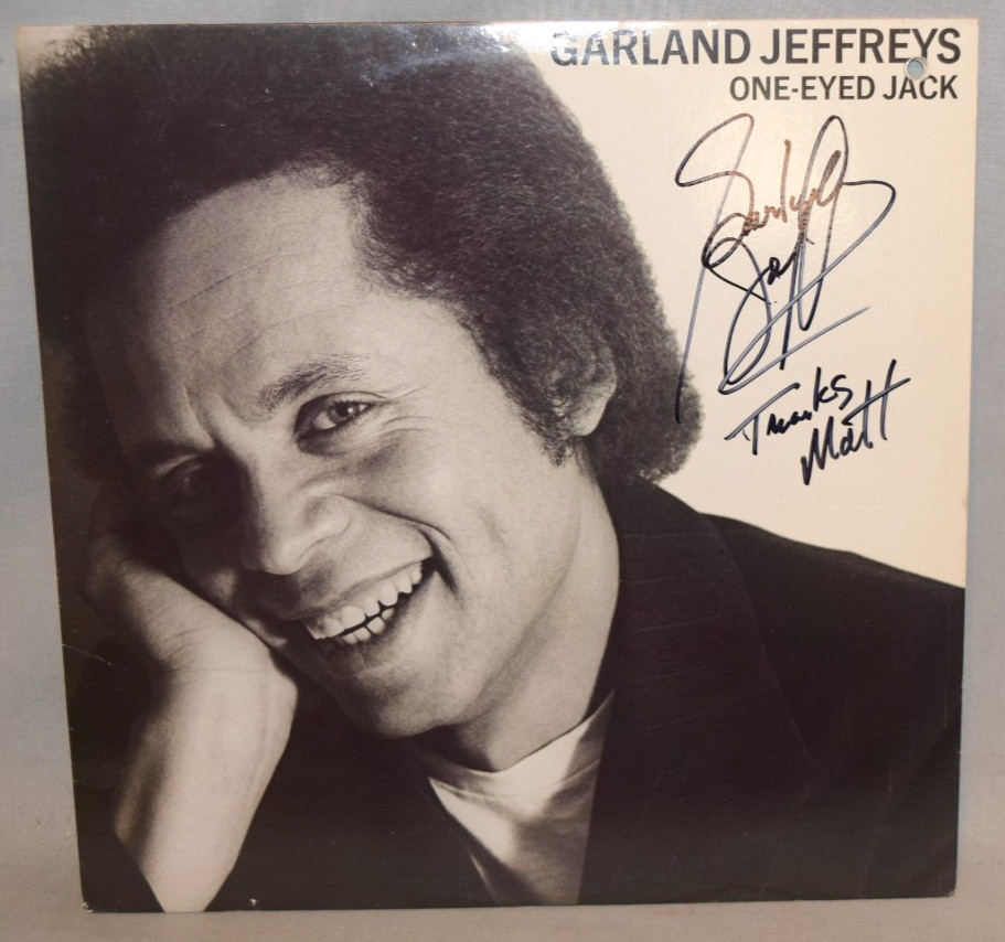 1978 -GARLAND JEFFREYS- Signed/Autograph/Auto Vinyl LP Record Album - One-Eyed