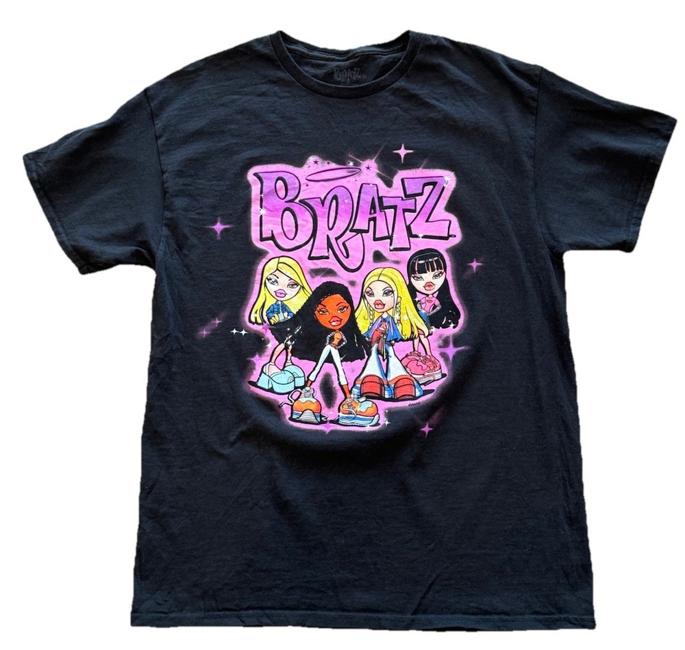 Bratz Dolls Graphic Print Short Sleeve Tee Womens Size L