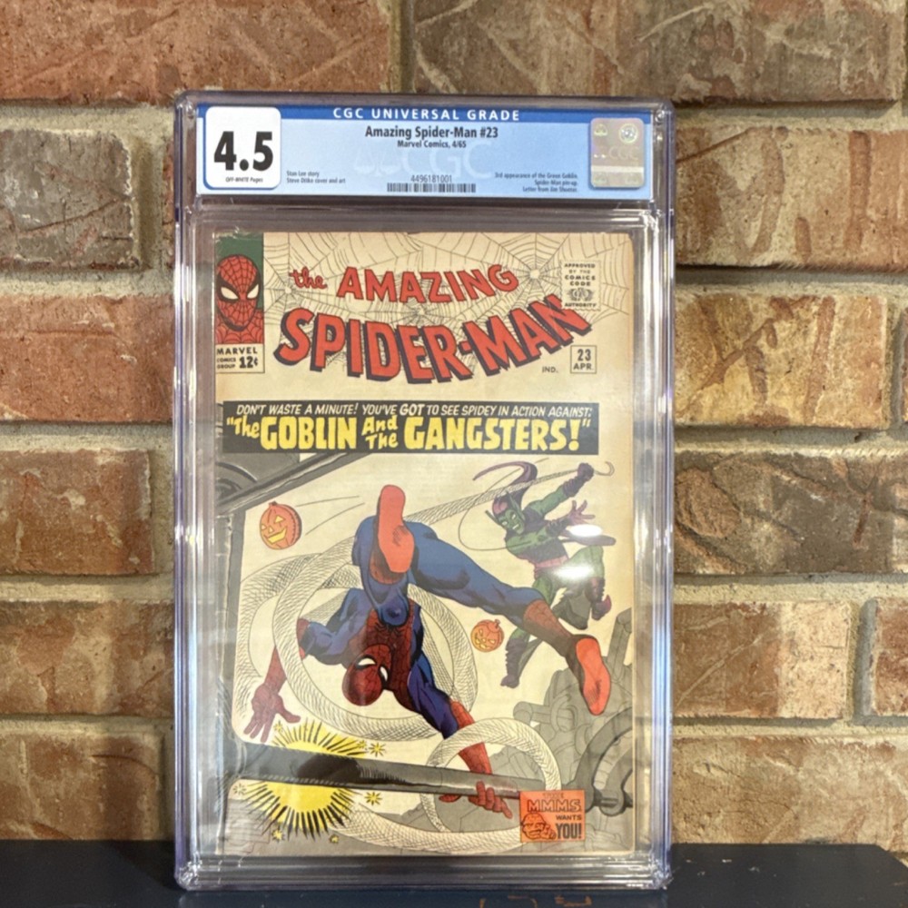 The Amazing Spider-Man #23 Marvel Comics CGC 4.5 Silver Age Key Issue 1965