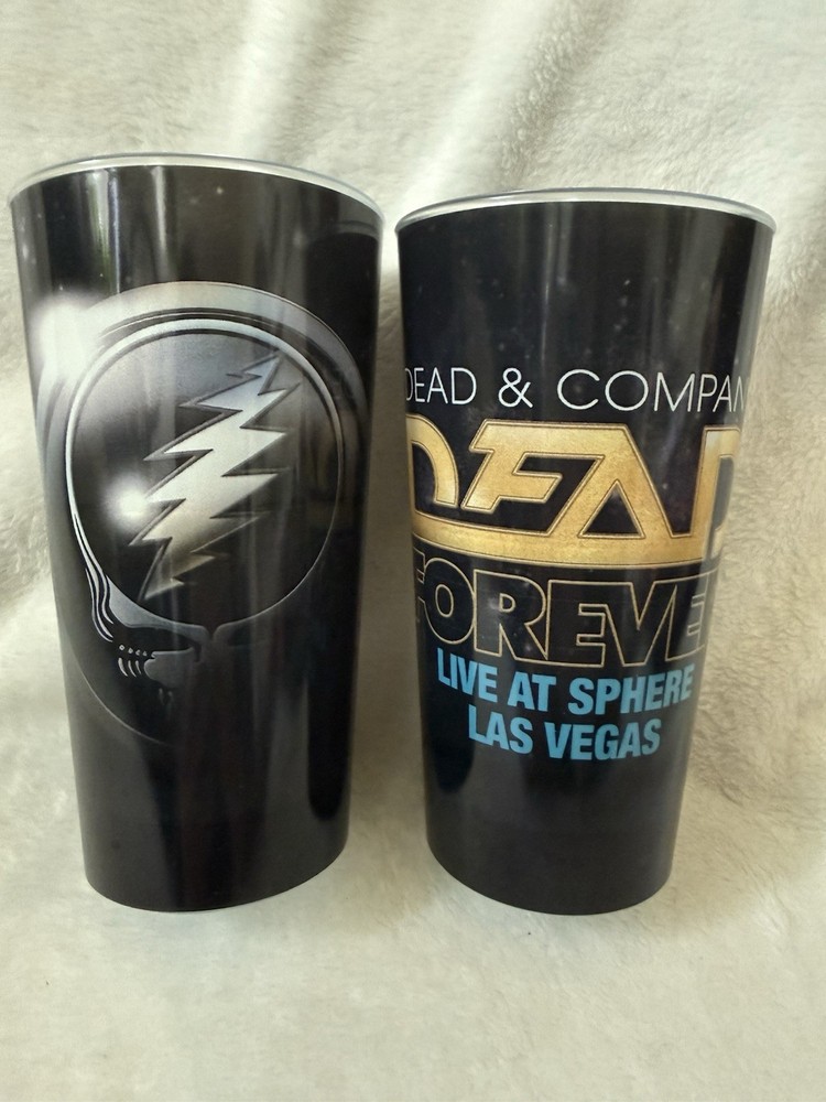 Dead & Company Sphere Souvenir 2 Cups - Dead Forever 2024 Residency - Las Vegas