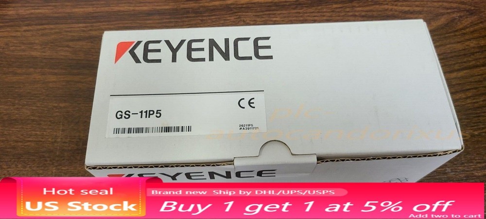 KEYENCE GS-11P5, Non-contact type Standard type PNP Standard cable 5 m