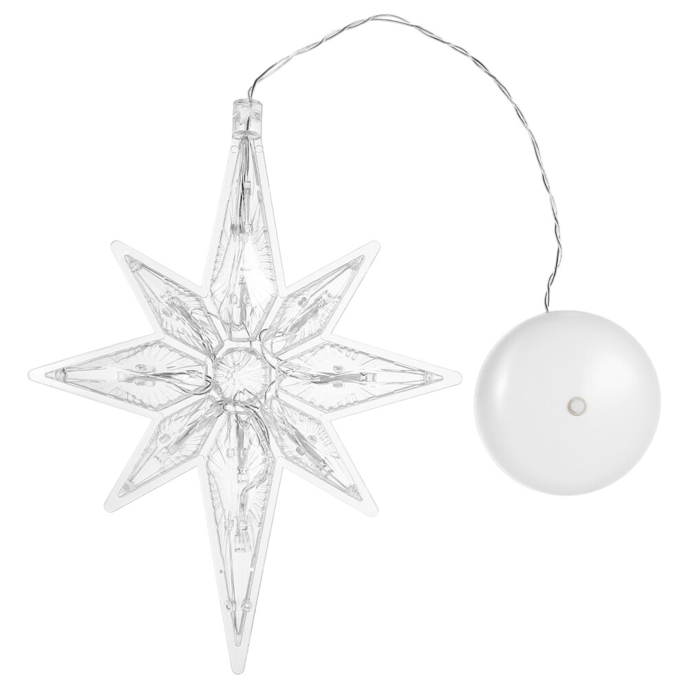 Star of Bethlehem Small Lighted Figurine Decor Polaris Suction Cup