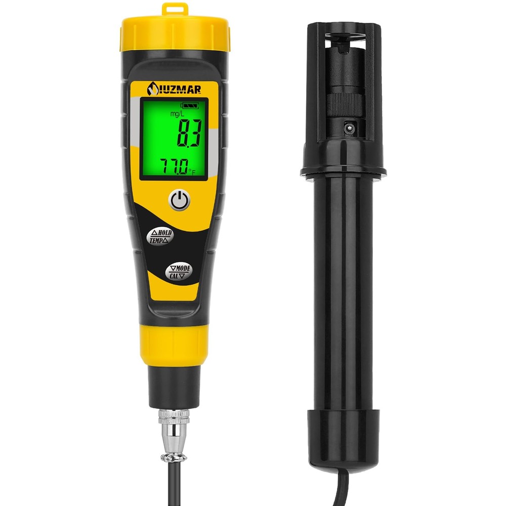 UIUZMAR Digital Dissolved Oxygen Meter Portable Dissolved Oxygen Test Kit wit...