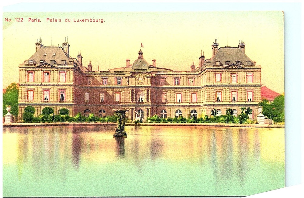 S03-8791, Beauvais, Palais Du Luxembourg, Vintage Postcard