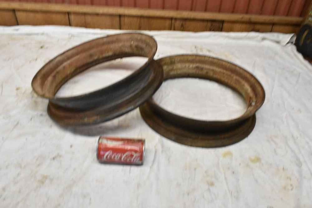 Set of Front Farmall A B BN Super A Tractor Rims