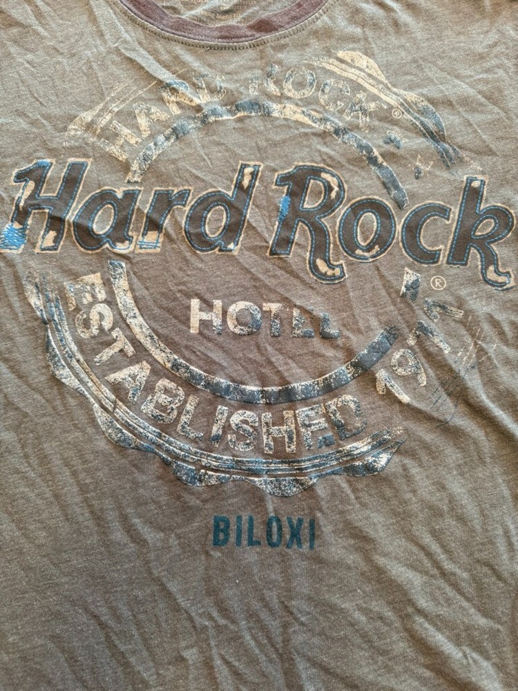 Mens Large Hard Rock Cafe Biloxi T-Shirt