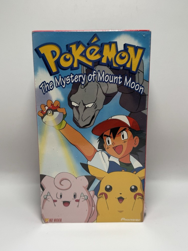 Pokemon: The Mystery Of Mount Moon (VHS, 1999, Vol. 2) NEW Sealed! Pioneer Stamp