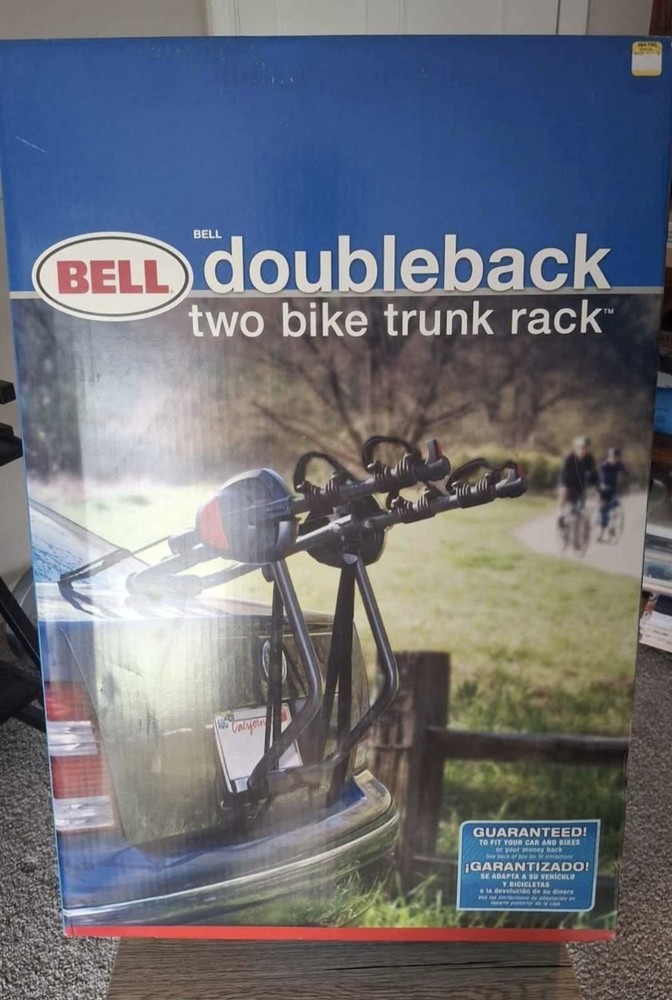 Bell Double Back Bicycle Car Rack 2-Bike Capacity, Trunk Compatible
