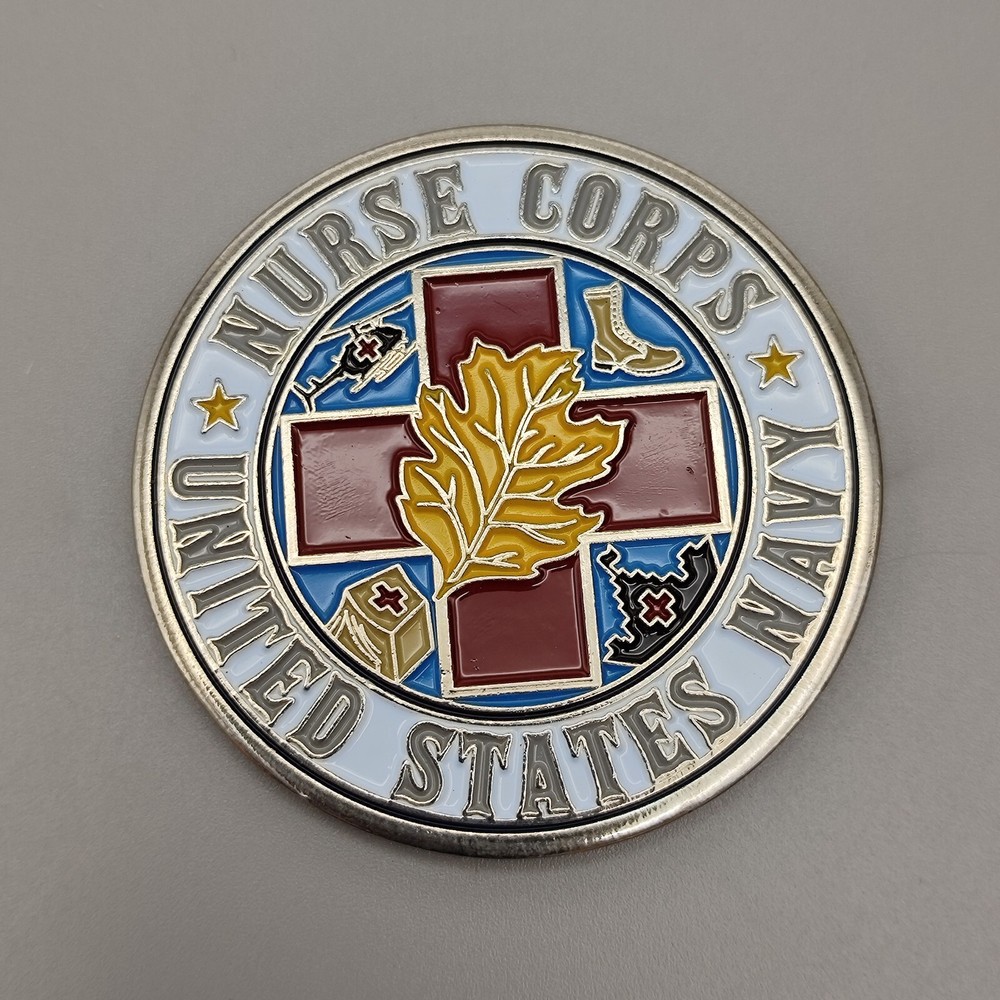US Navy Nurse Corps 1st Medical Battalion Challenge Coin
