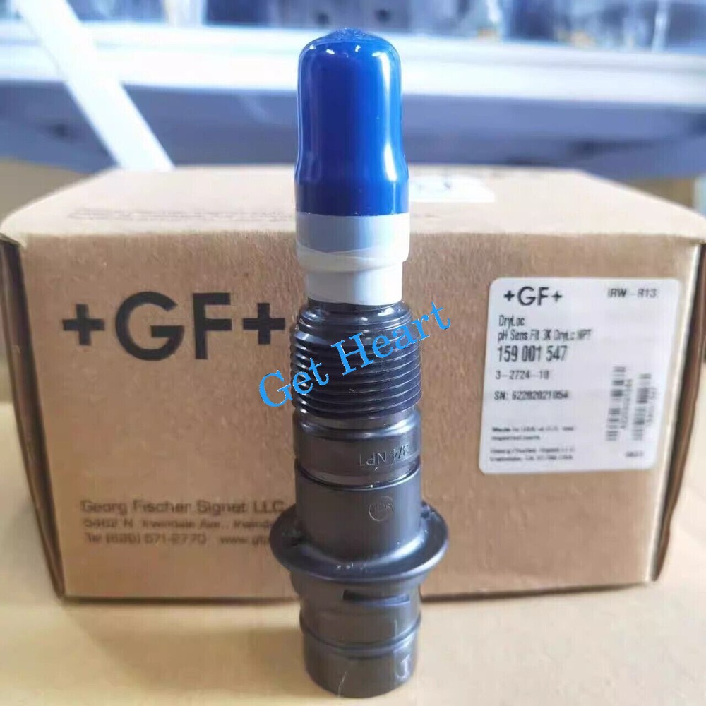 New +GF+ 3-2724-10 PH/ORP Electrode Sensor Probe Expedited Shipping #A6-37