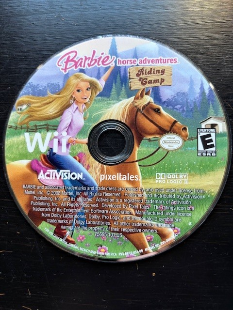 Barbie Horse Adventures: Riding Camp (Nintendo Wii, 2008)