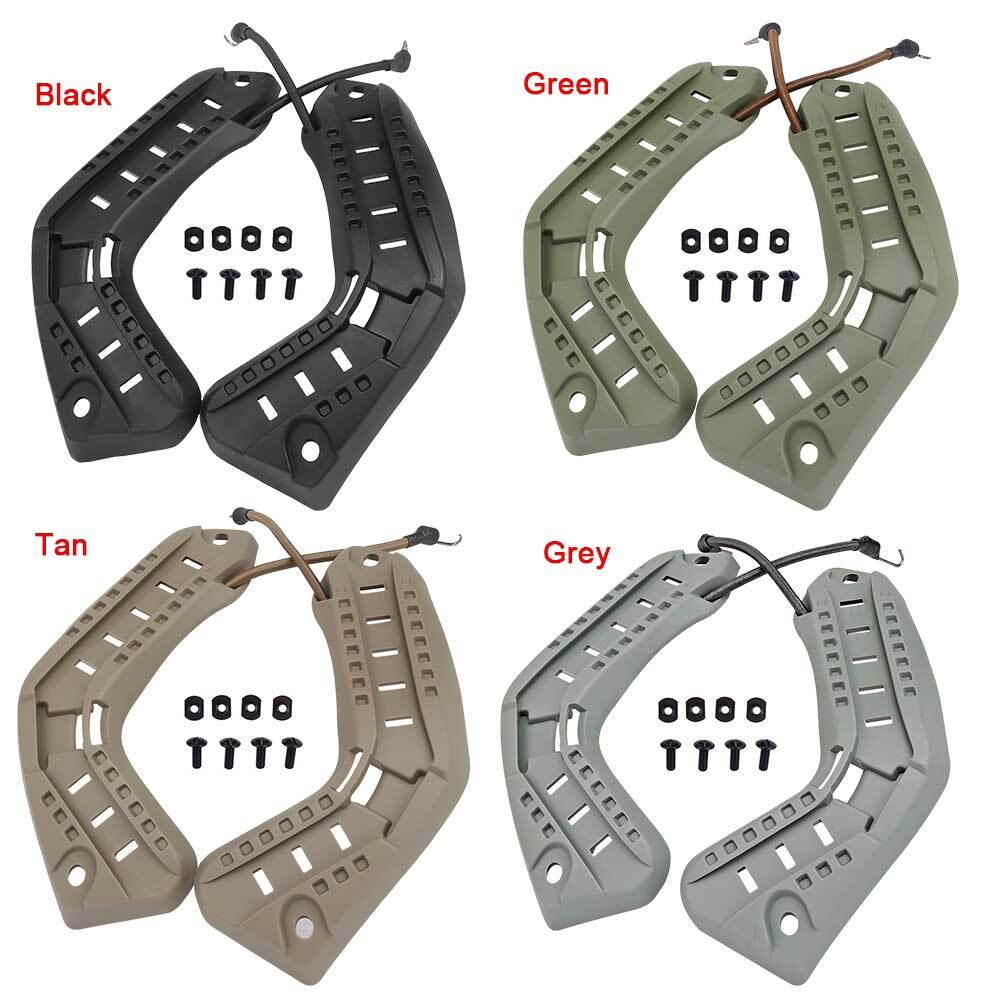Tactical Accessories Fast High Cut Helmet Shroud Base Mount /Guide Rail 4 colors