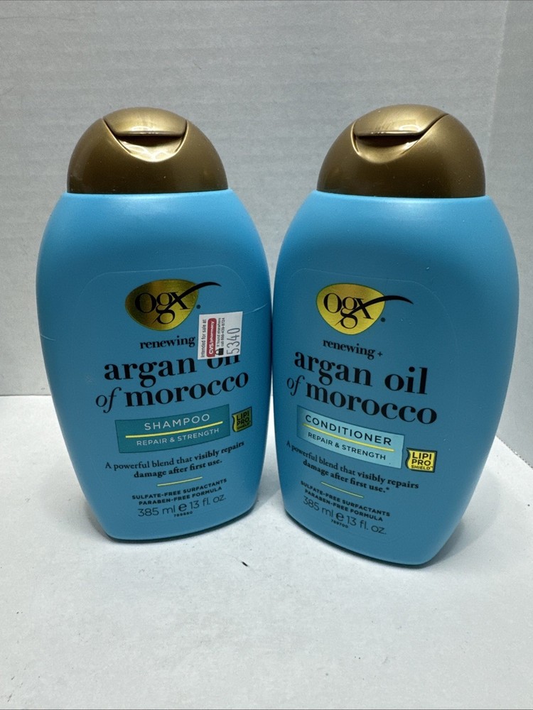 OGX Renewing + Argan Oil Of Morocco Shampoo & Conditioner Set-13oz. Each