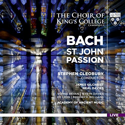 Academy Of Ancient Music & Cleobury - J.S. Bach: St John Passion [CD]-image