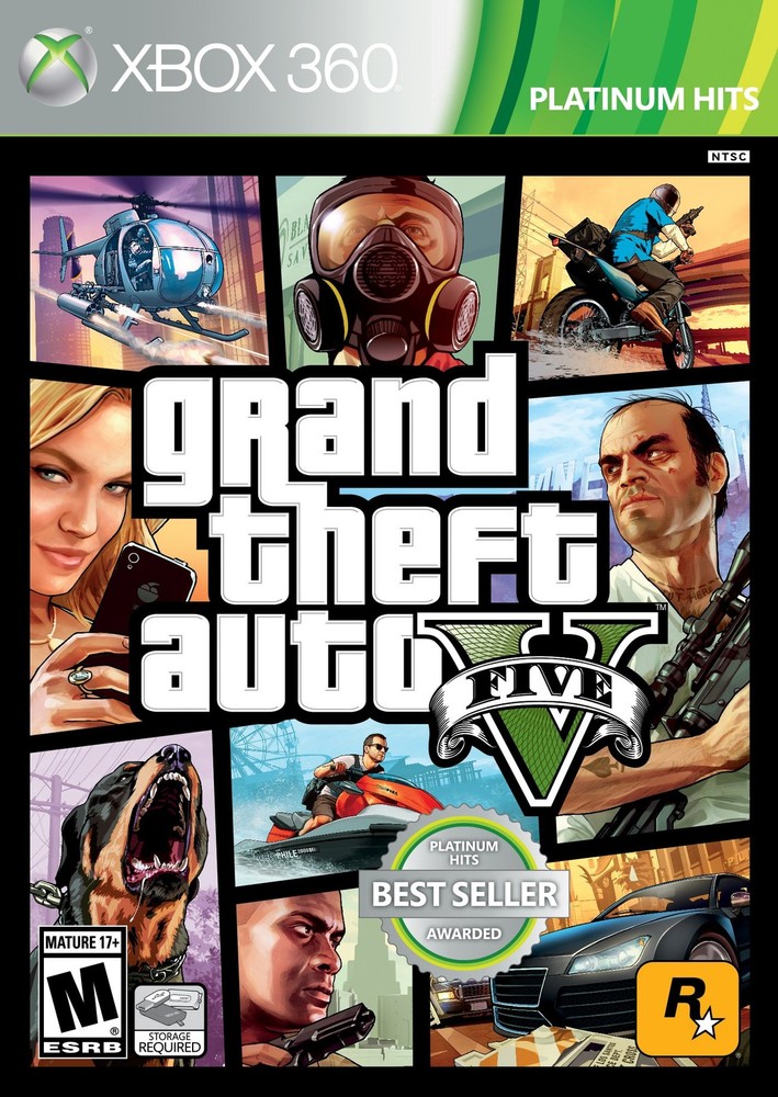 Grand Theft Auto V (Platinum Hits) - Xbox 360
