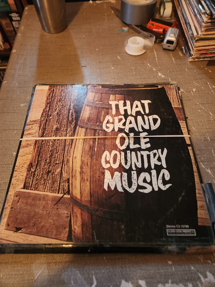 THat Grand Ole Country Music Columbia Records 3LP Box Set (1972) Johnny Cash &