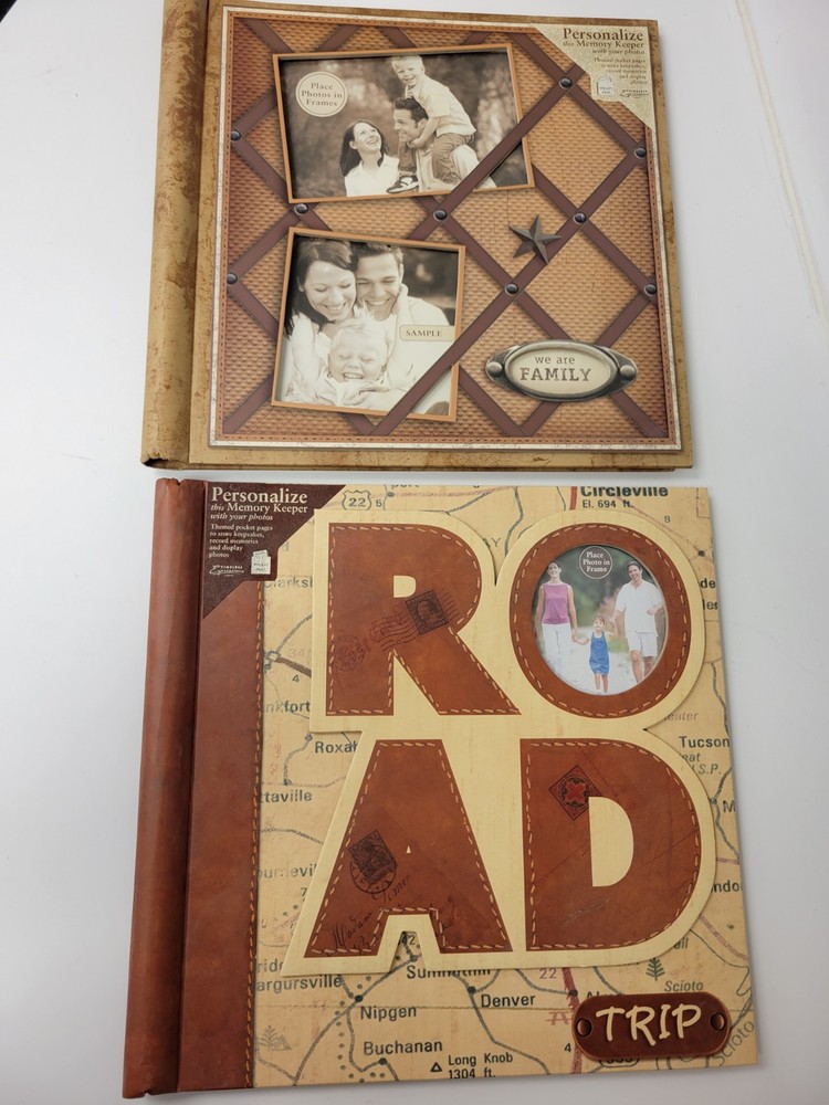 Lot of 2 Brand New Memory Keeper Family And Road Trips