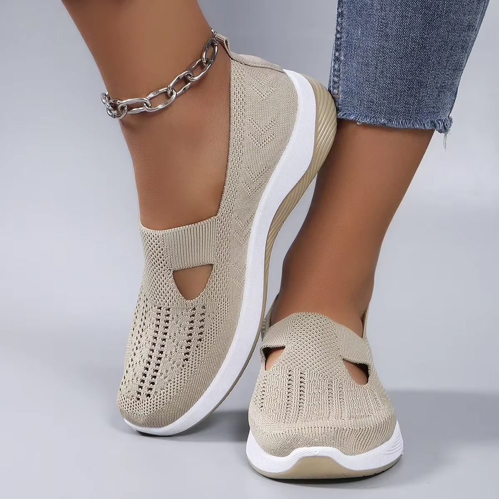 Women'S Casual Shoes Breathable Comfortable Orthopedic Shoes Non Slip Sneakers f