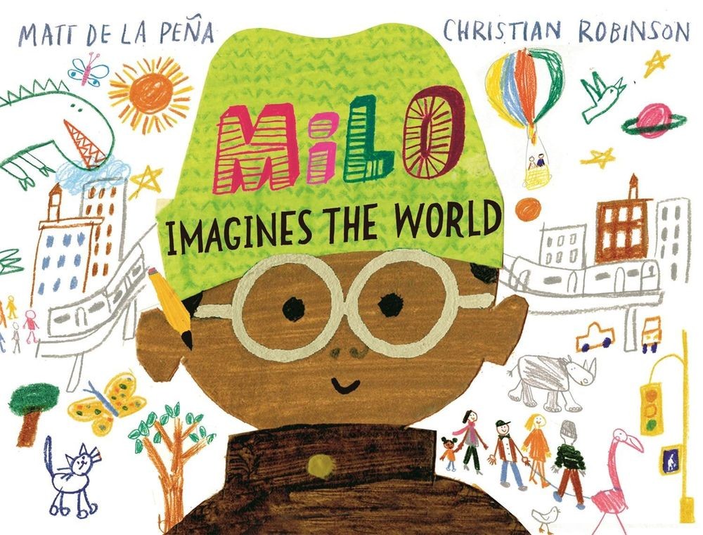 Milo Imagines The World by Matt de la Pena Paperback Book