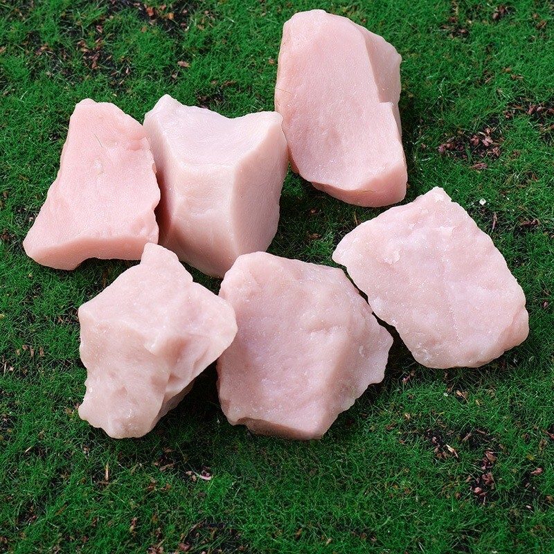 Raw Rough Pink Opal Crystal Stone Chunk Healing Mineral Rocks Gifts 100g