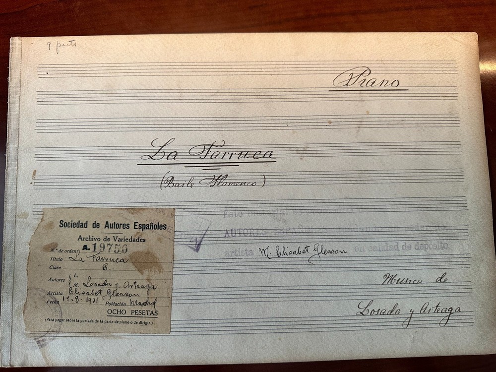 Rare 1931 Original Manuscript Sheet Music - 
