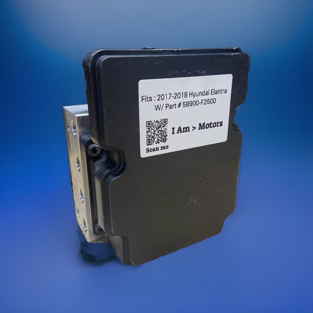 Refurbished ABS Brake Pump for 2017-2018 Hyundai Elantra Part 58900-F2500