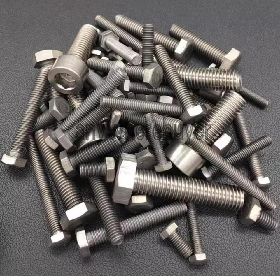 M12x1.75mmx10-120mm Titanium Ti Hex Head Bolt Screw