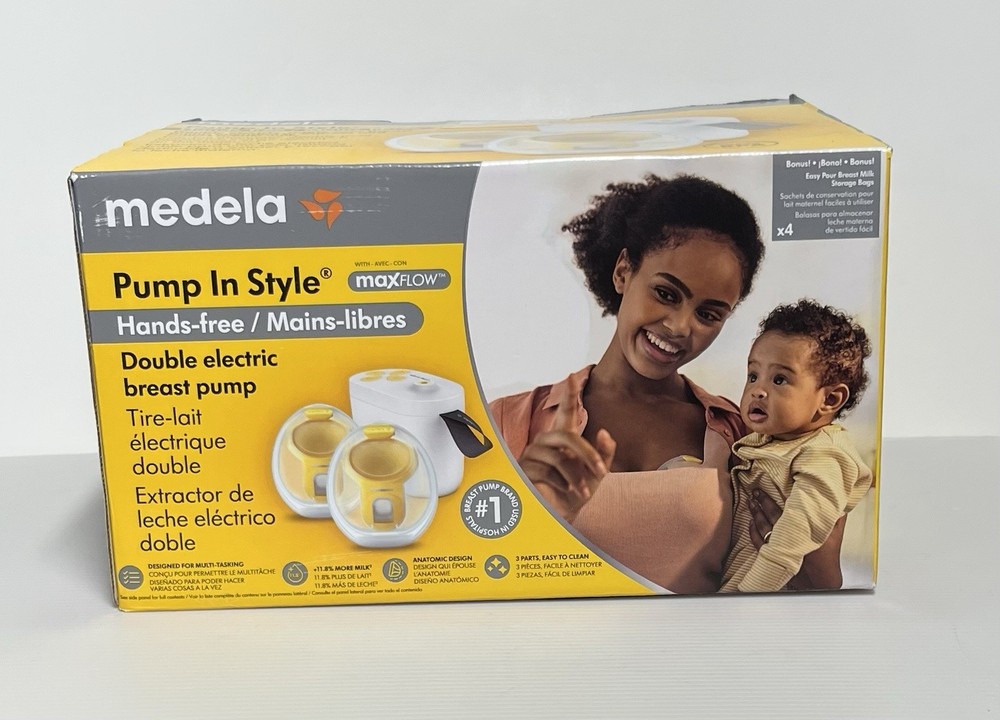 Medela Pump In Style Hands-Free Double Electric Breast Pump New & Sealed Box