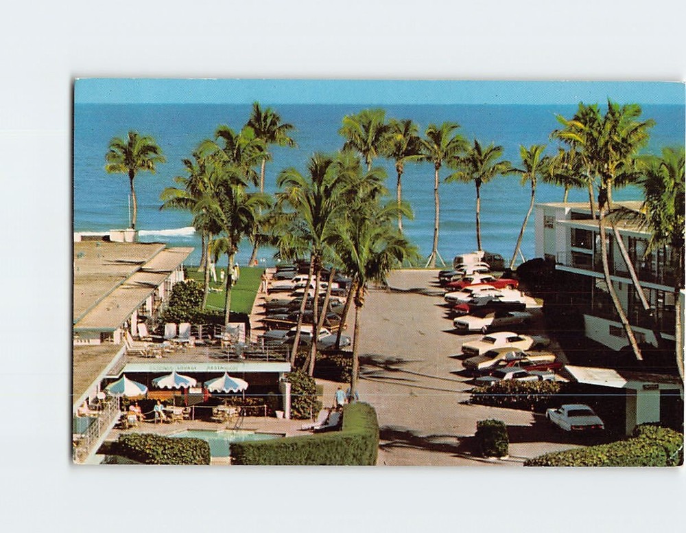 Postcard Holiday Inn Palm Beach Florida USA