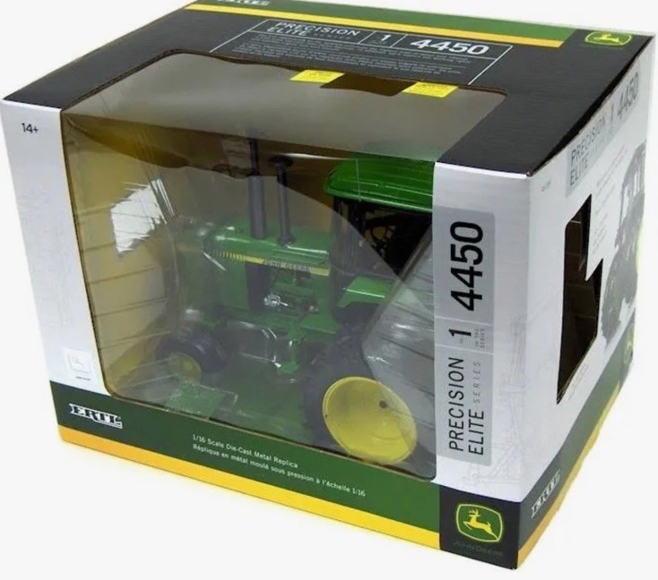 Ertl John Deere 4450 Precision Elite 1:16 Diecast Tractor Working Lights New