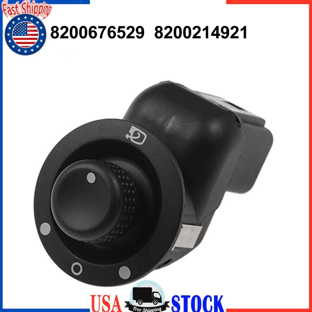 Mirror Control Switch With Folding For Renault Clio Mk4 2013-2015 8200214921