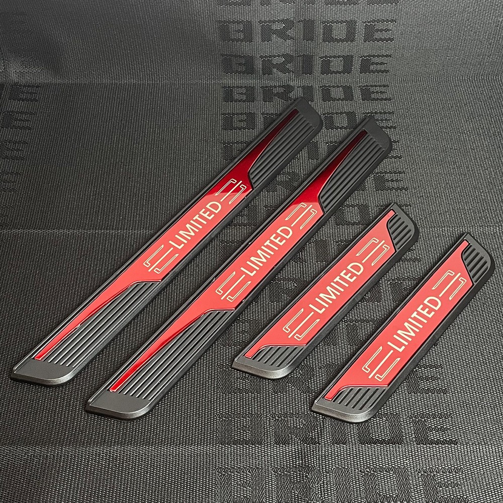 4X Car Door Sill Scuff Cover Plate Protector for Jeep Grand Cherokee Accessories