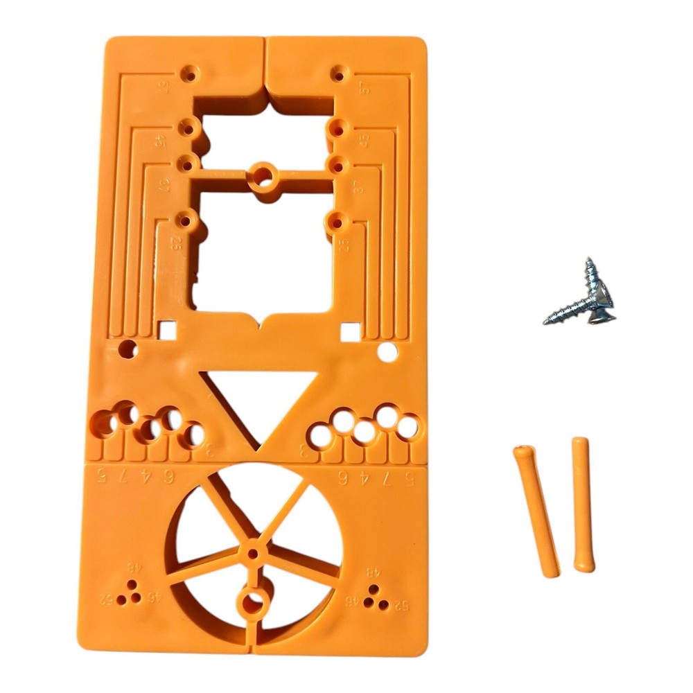 95-105 Degree Multifunctional Hinge Punch Hole Locator Unused Fast Shipping