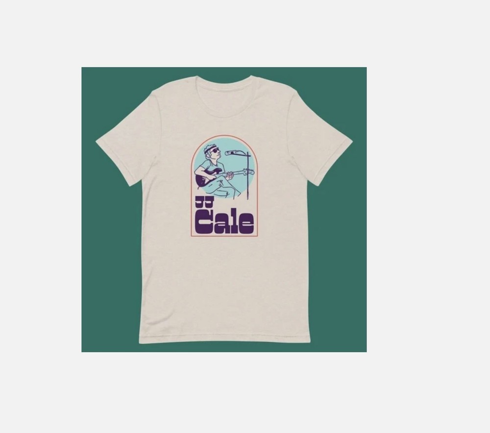 New JJ Cale Singer For Fans Cotton White T Shirt All Size For Men