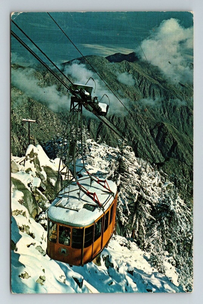 Palm Springs CA-California Aerial Tramway  Vintage Souvenir Postcard