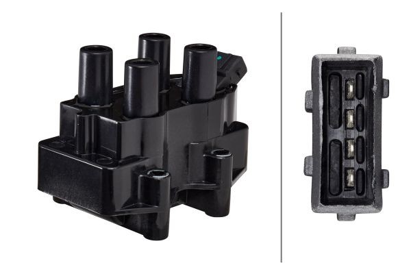5DA 358 000-291 HELLA Zündspule für OPEL,VAUXHALL