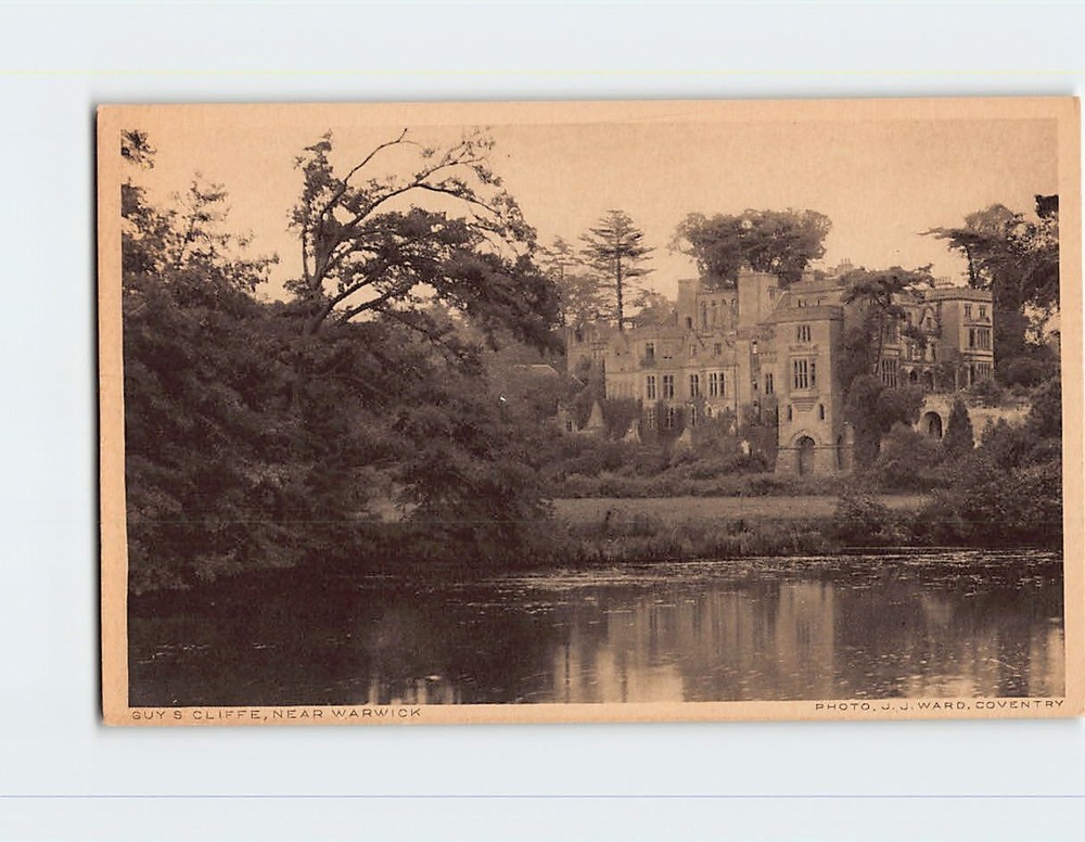 Postcard Guys Cliffe Near Warwick England