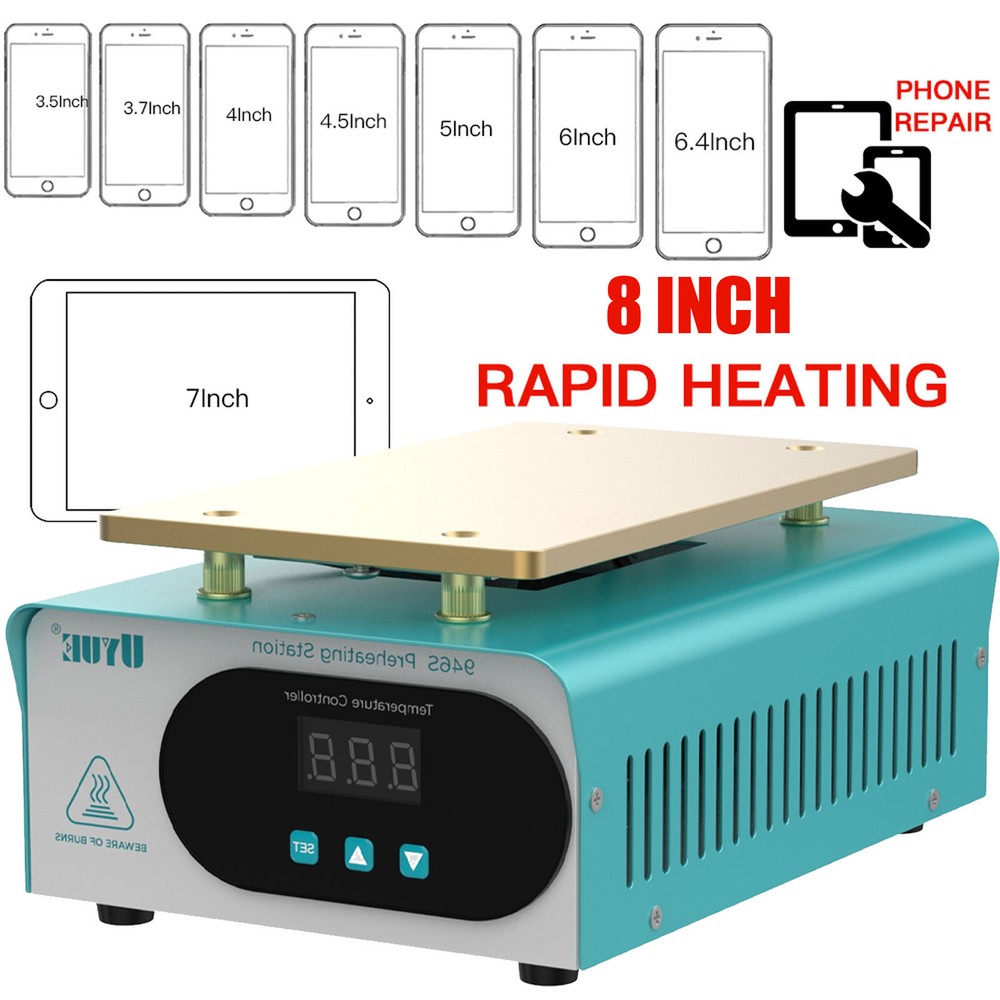 LCD Screen Separator Heating Hot Plate Removal Repair Machine cellphone Repair