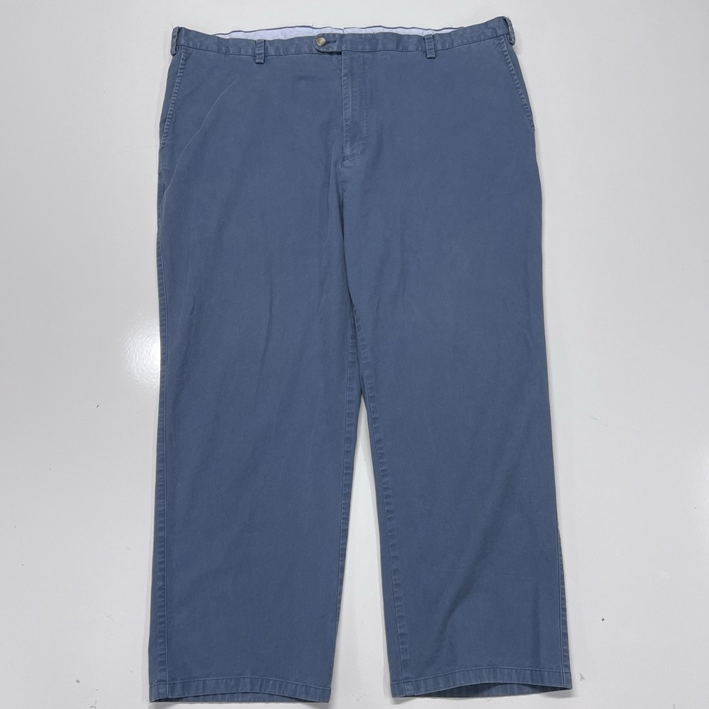 Peter Millar Pants 46x28 Blue Chino Casual Golf Stretch Made Peru Mens