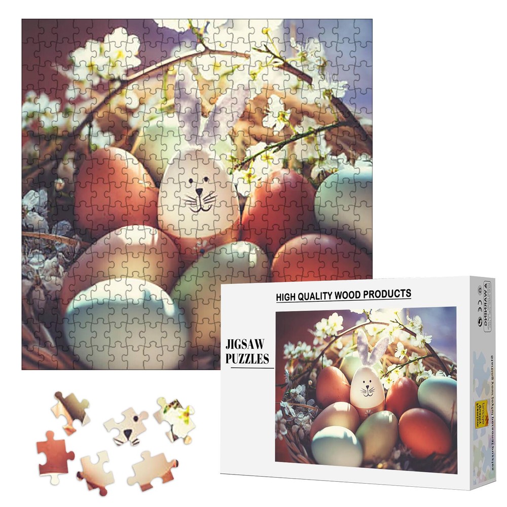300pcs Custom Photos Wooden Puzzles Gift Box set DIY Birthday Gift for Friends