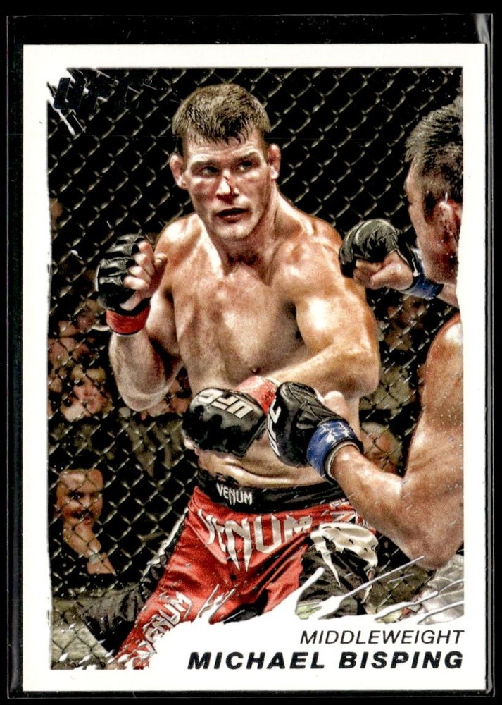 2011 Topps UFC Moment of Truth Michael Bisping HSC