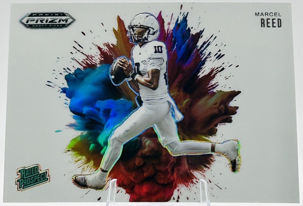 2025 Panini Prizm Draft Picks Color Blast White Marcel Reed Case Hit Aggies