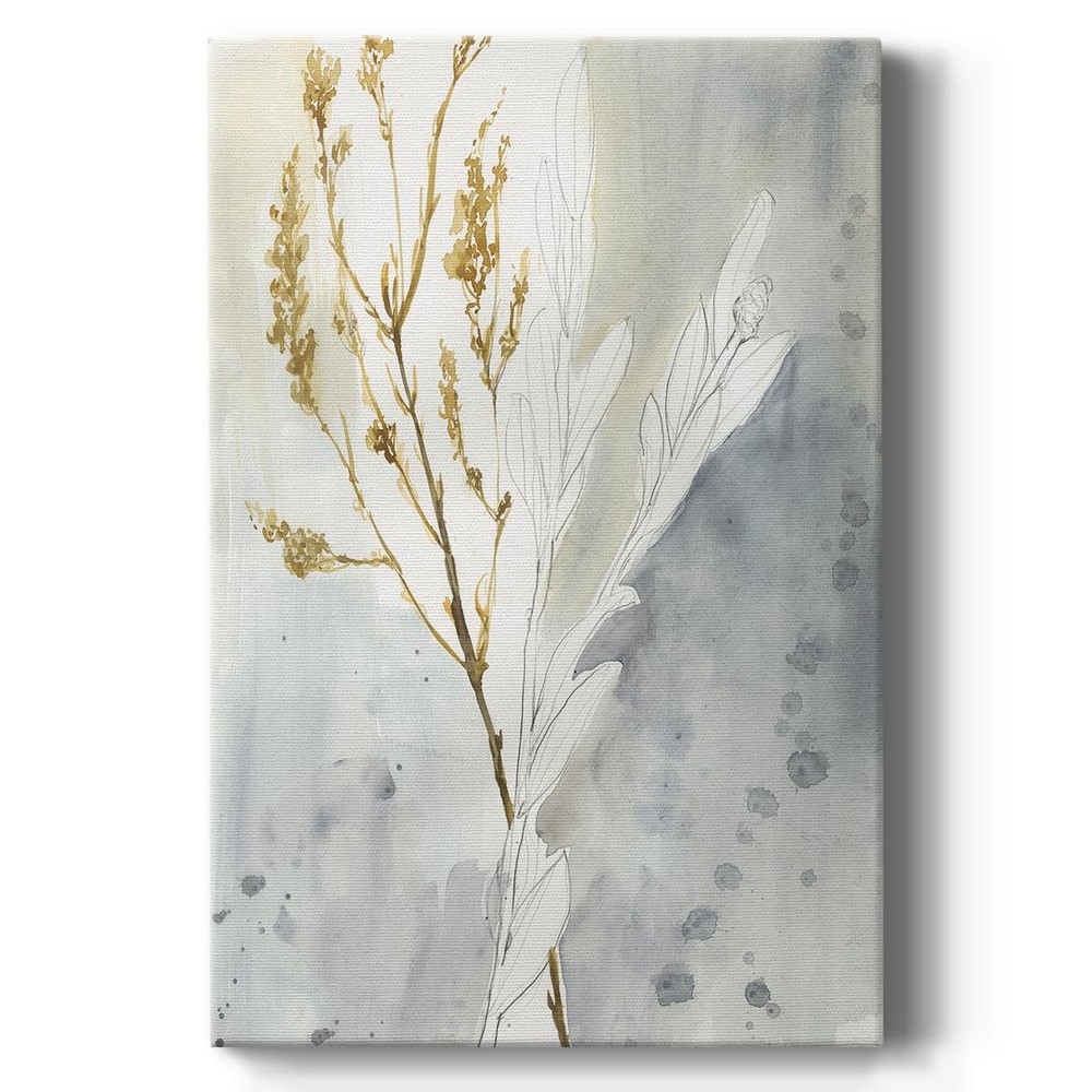 Canvas Floral Wall Art Modern Decorations Paintings Faded Wild Grass Rustic A...