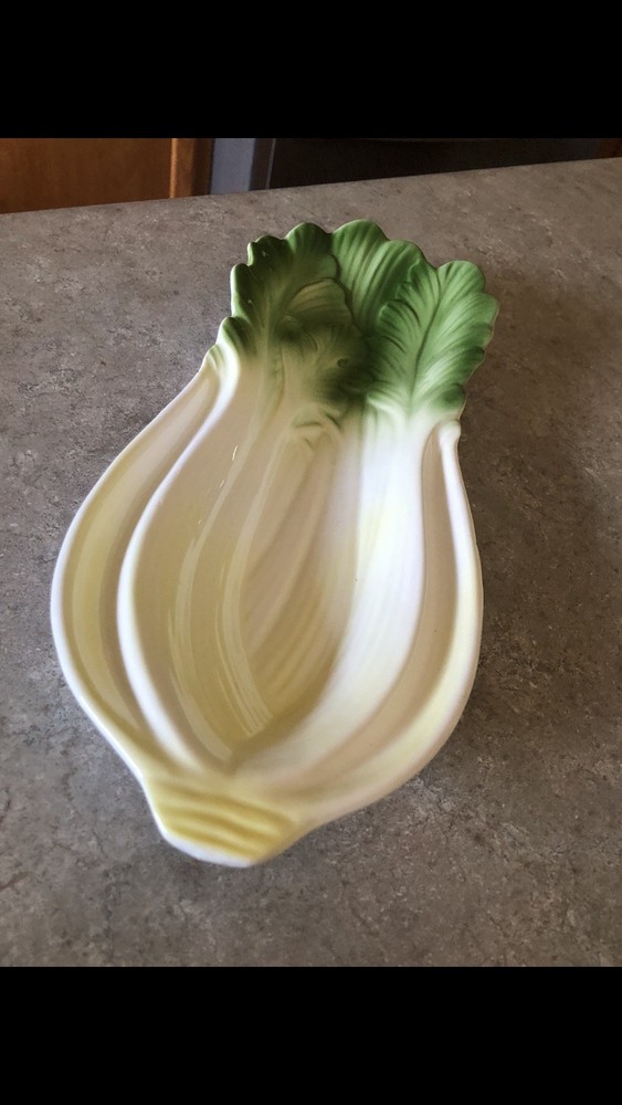 Vintage Ceramic Celery Serving Dish