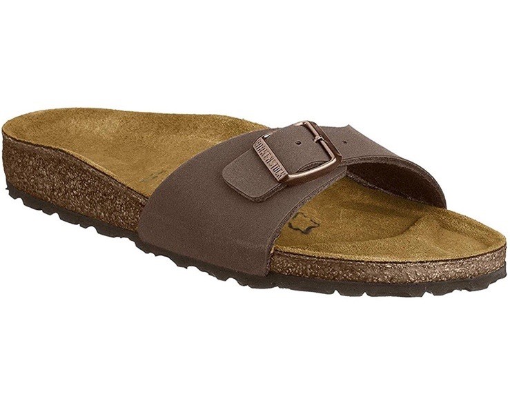 Birkenstock Madrid Brown Synthetic Unisex Sandals Size 38 / US 8