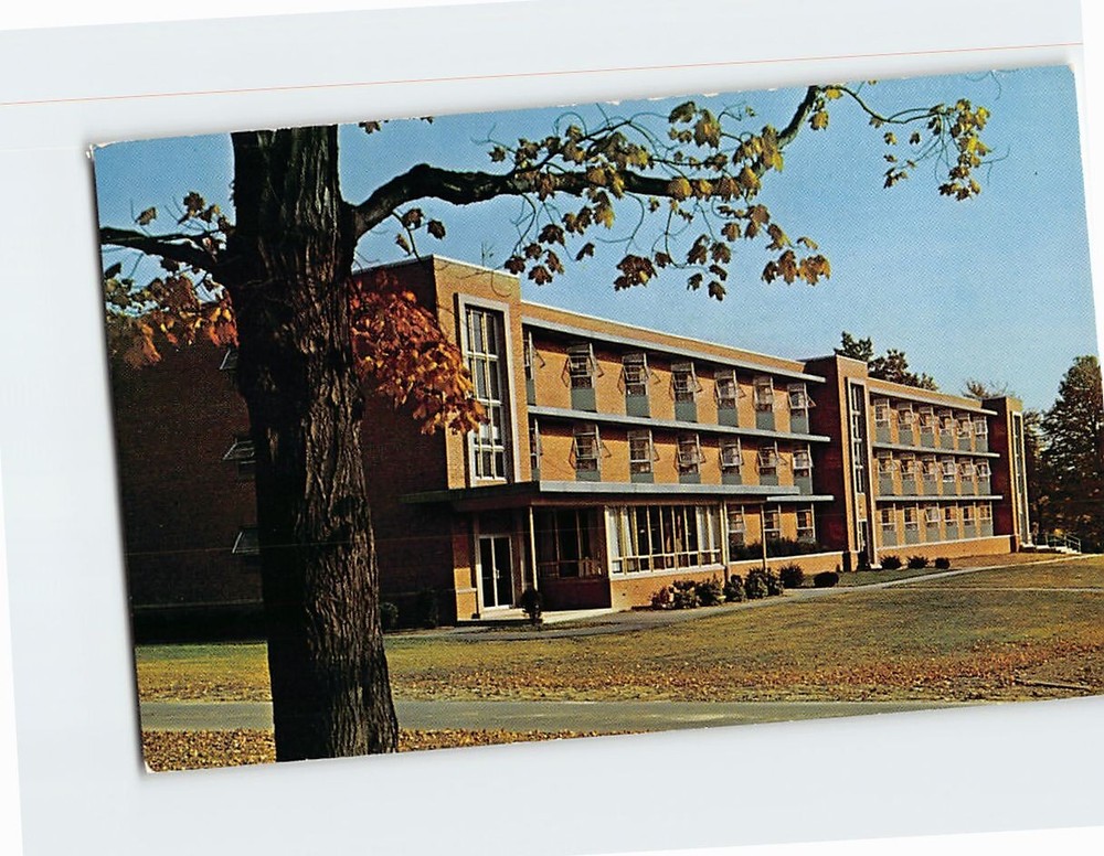 Postcard Hodge Hall Thiel College Greenville Pennsylvania USA