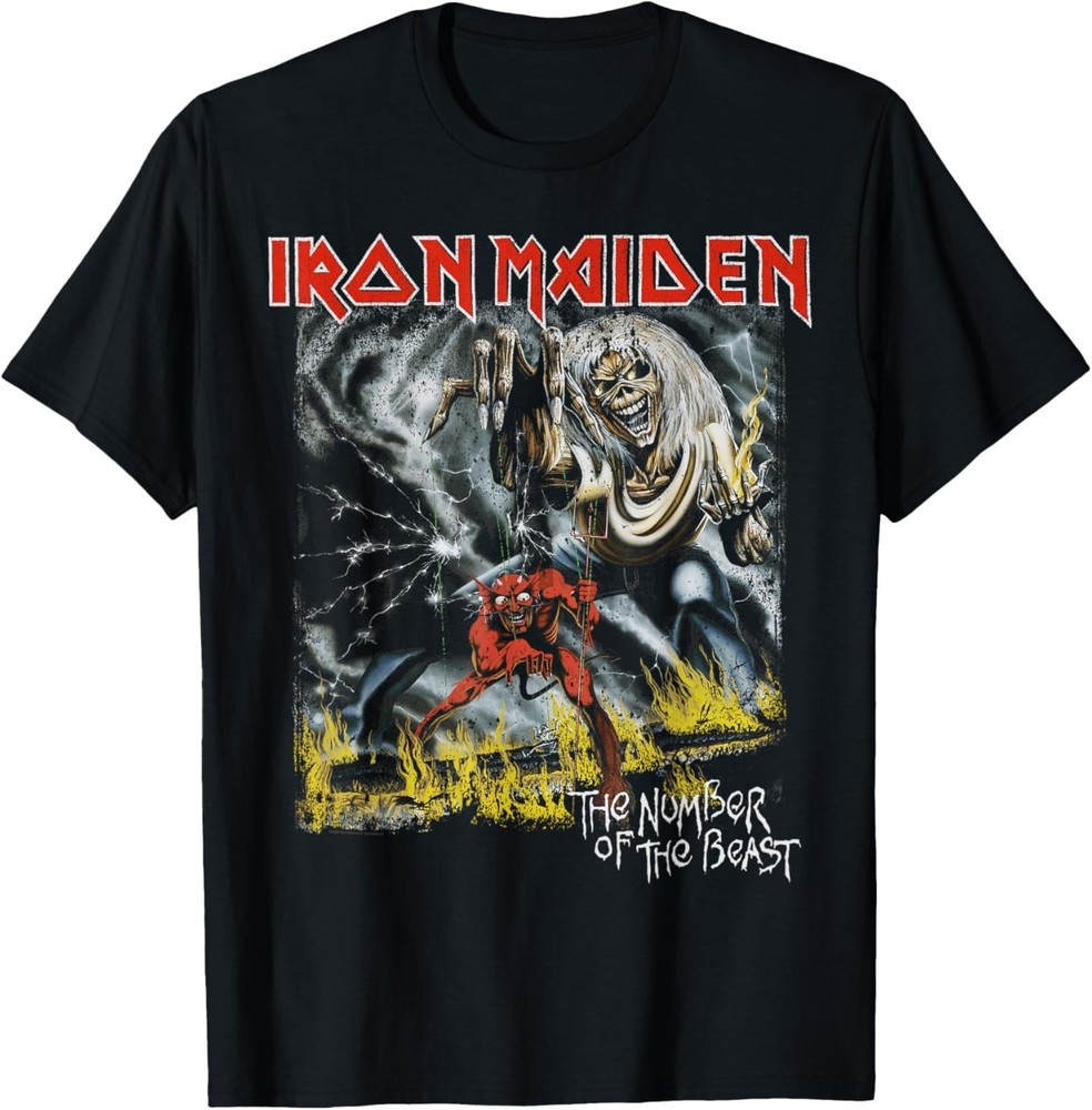 Iron Maiden Eddie Number of The Beast T-Shirt